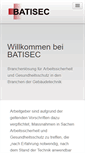Mobile Screenshot of batisec.ch